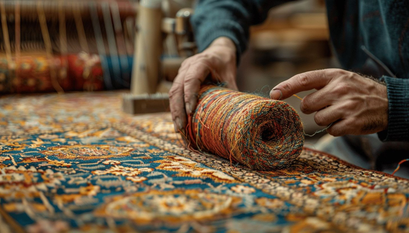 Comment la restauration artisanale préserve l'histoire des tapis d'Orient